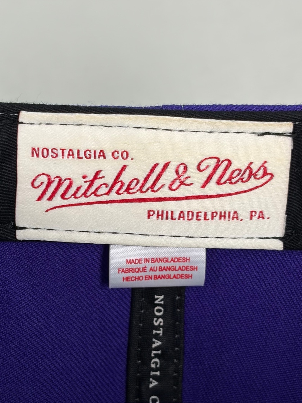 Charlotte Hornets Mitchell & Ness Hardwood Classics Hat Snapback Retro NBA Block - Picture 11 of 12